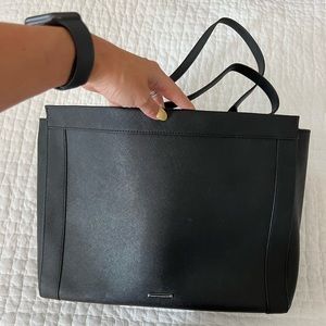 Black Rebecca Minkoff Computer / Travel Tote